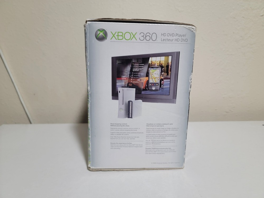 Microsoft Xbox 360 HD DVD player - White New In Box