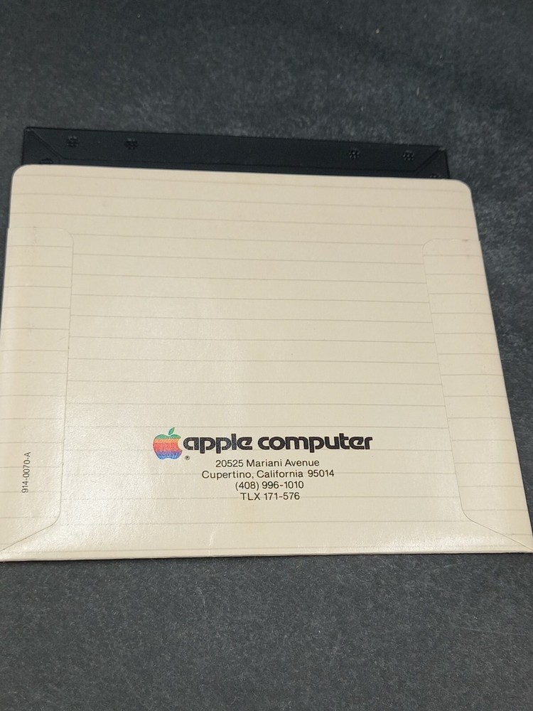 Apple Diskware Dot Matrix Printer Demo Diskette Apple II 5.25" Floppy