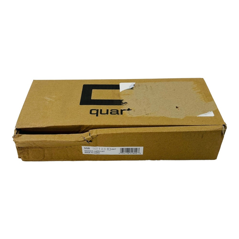 Quartet Marker Caddy Kit 8 Markers + Eraser + Caddy