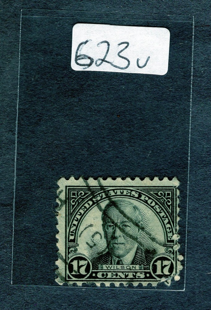 1925 Stamp #623 Woodrow Wilson Used