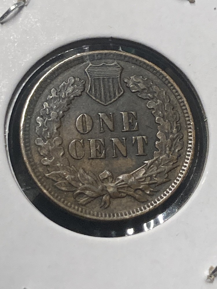 1907 Indian Head Cent - AU+ - As Shown! (#0859)