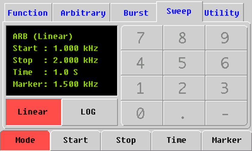 10Mhz Sweep Frequency Meter DDS Function Arbitrary Waveform Signal Generator