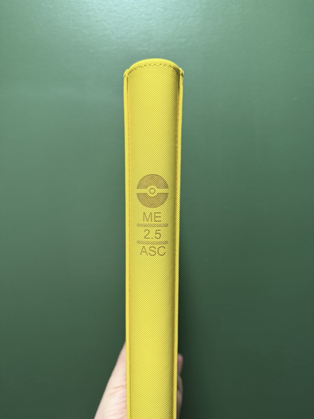 Vault X Yellow 12-Pocket Xl Ascended Heroes Master Set Binder(made To Order)