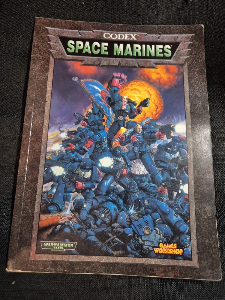 40k Rulebooks Codex Space Marines 3rd Edition