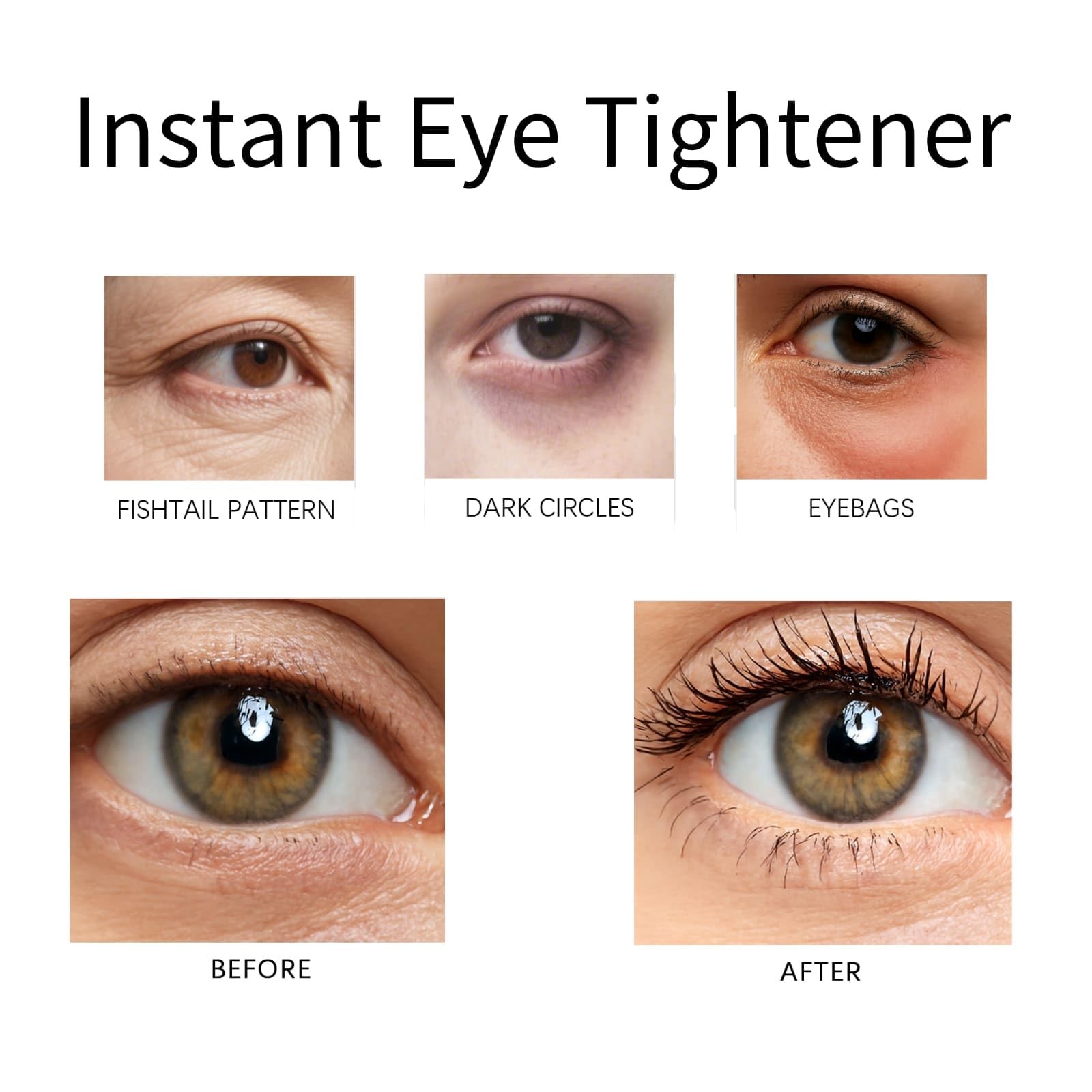Perfection Eye Tightener - Instant Skin Tightener, 0.71 Fl Oz, No-Filter Primer