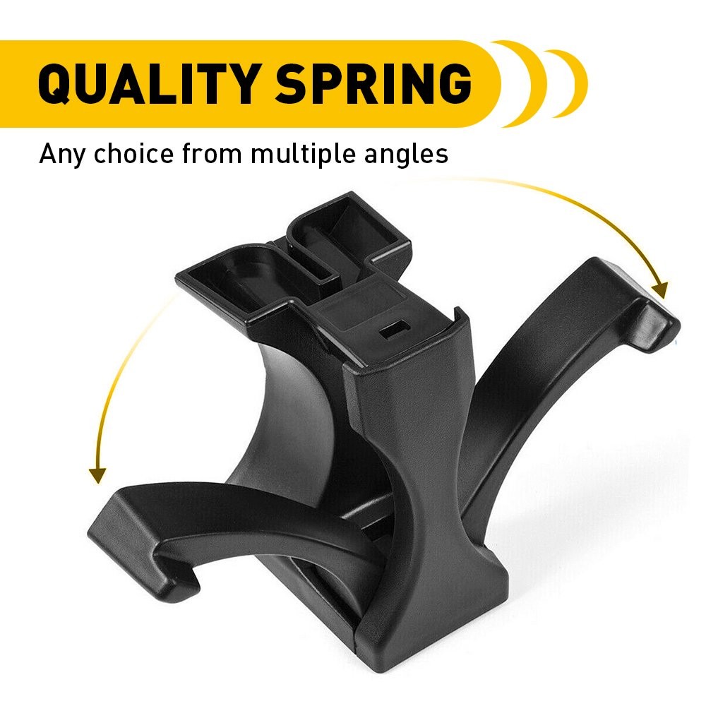 ABS Plastic Center Console Cup Holder Insert Divider for Toyota 2005-2009 Black