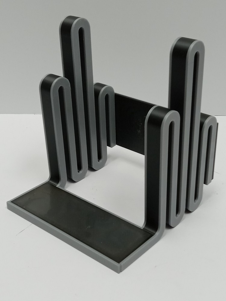 Technics SL-1200MK2 Turntable Record Display Stand –Upgraded Gray & Black Holder