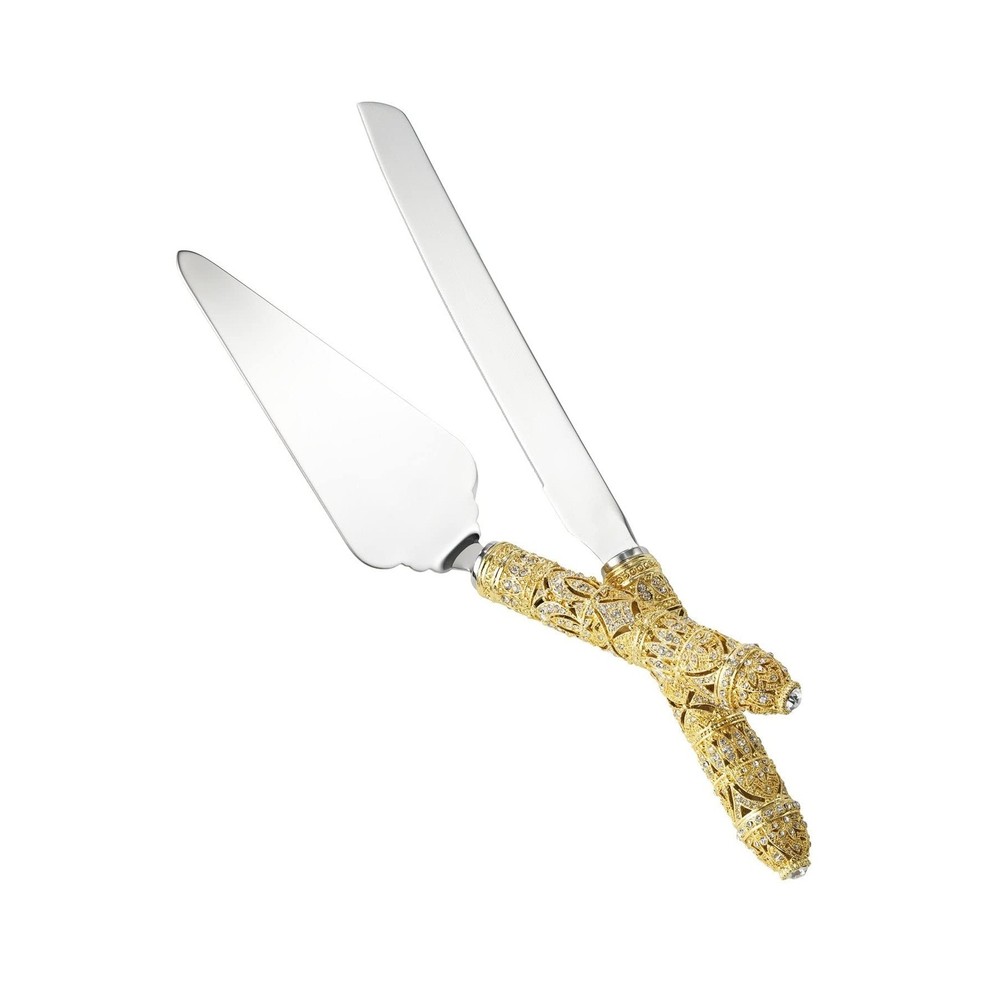 Olivia Riegel Gold Windsor Dessert Serving Set