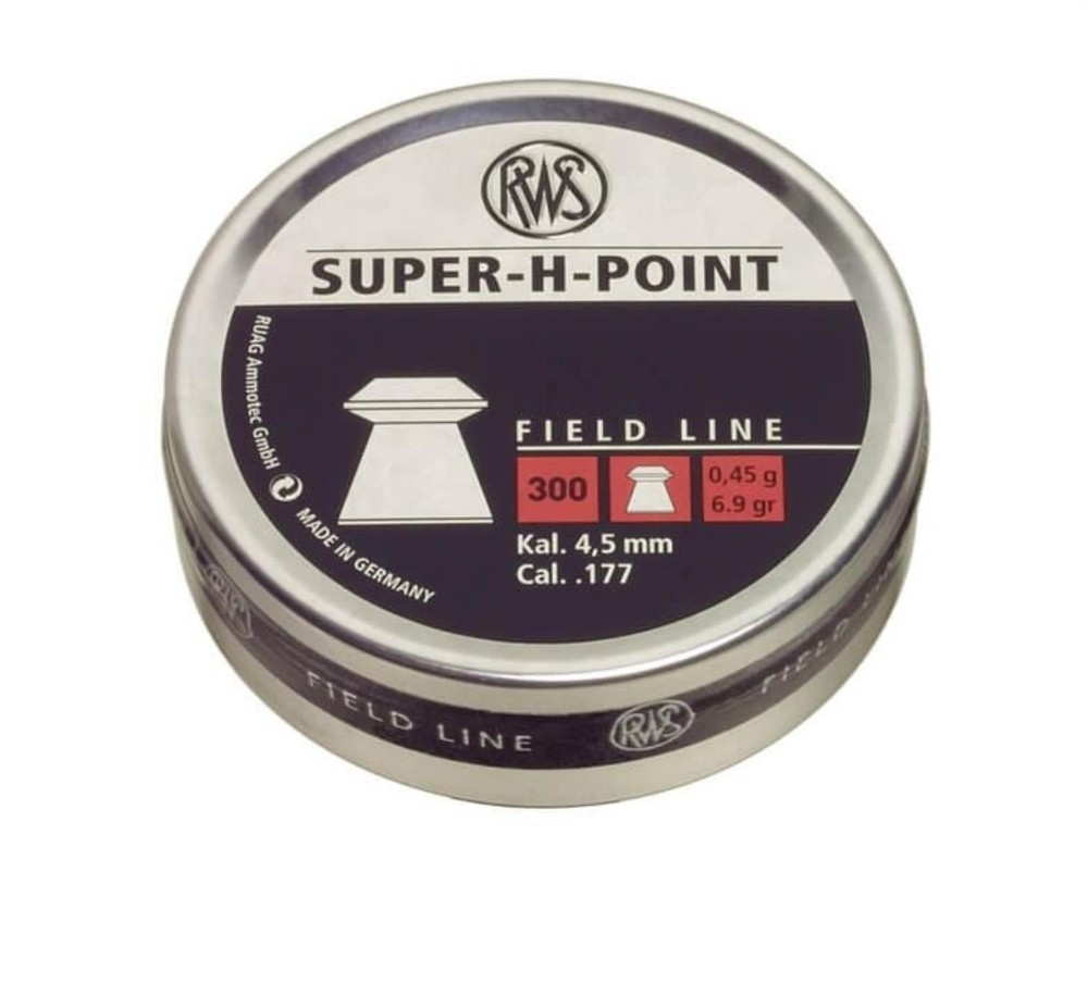 Umarex RWS Super H Point Pellets .177 cal300/ct