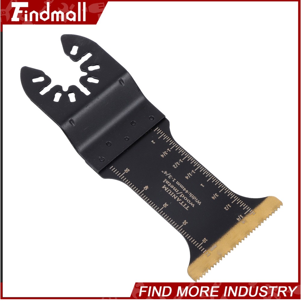 Findmall 15 Pcs Titanium Cutting Blades Multitool Oscillating Saw Blades Kit