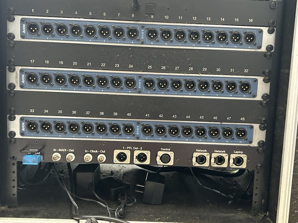 Genex StageIO+ 48 Channel Remote controlled microphone preamp system complete