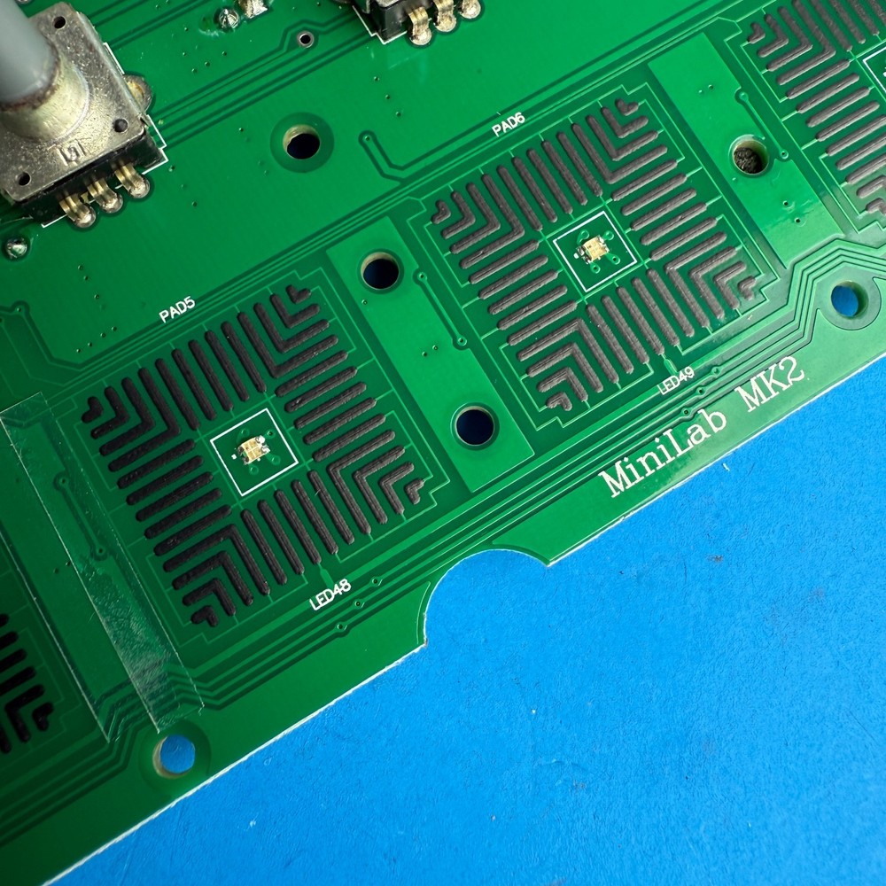 ARTURIA MINILAB MKII MIDI Controller Part: Encoder Pots Volume Pad Control PCB