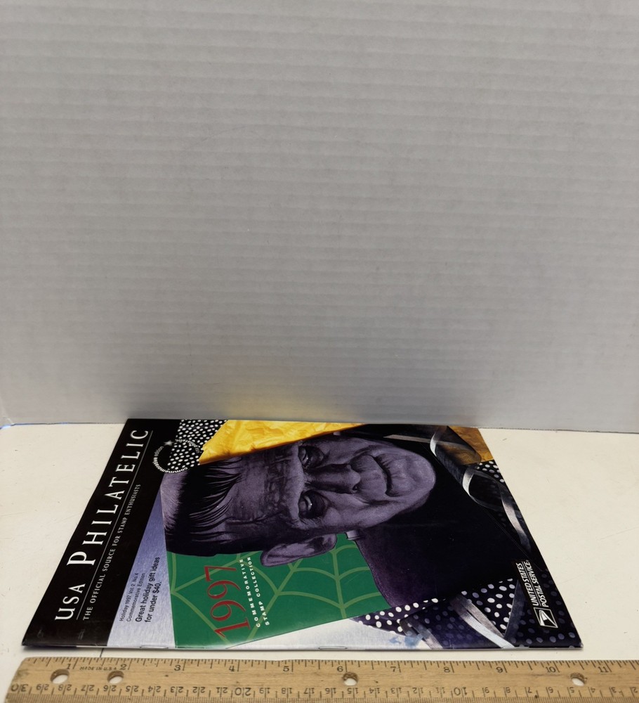 Vintage USA Philatelic Magazine USA stamp Catalog 1997 vol 2 #4 Commemorative