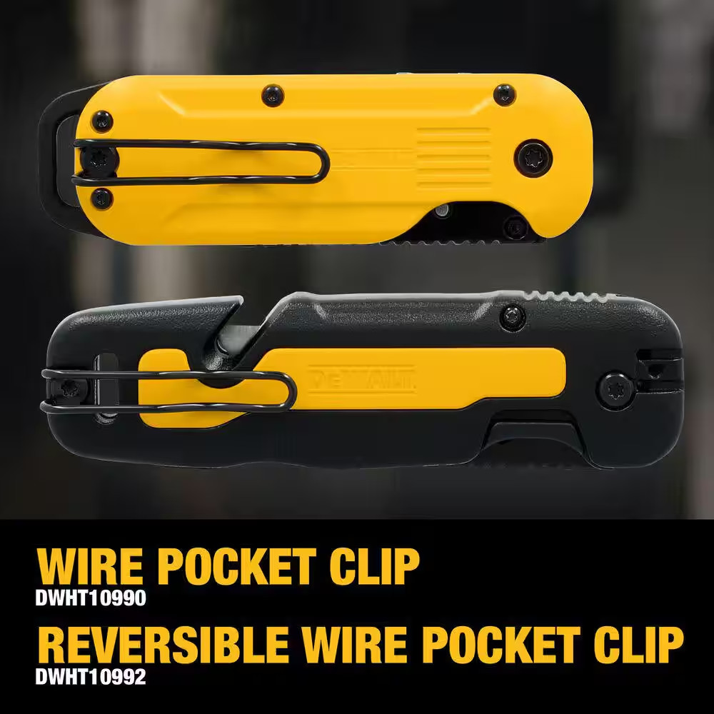 Dewalt Push And Flip Folding Utility Knife Set