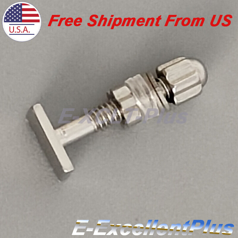 New Rectangle Screw & Bolt Set Replacement For C ar tier Eyeglasses Frame Silver