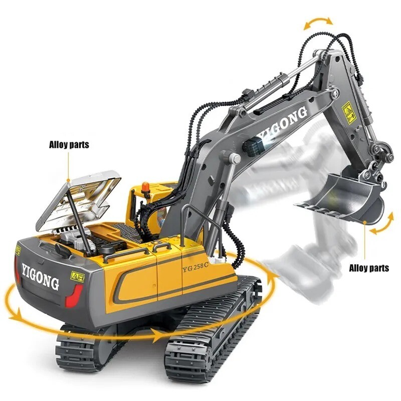 Remote Control Earth Moving Excavator