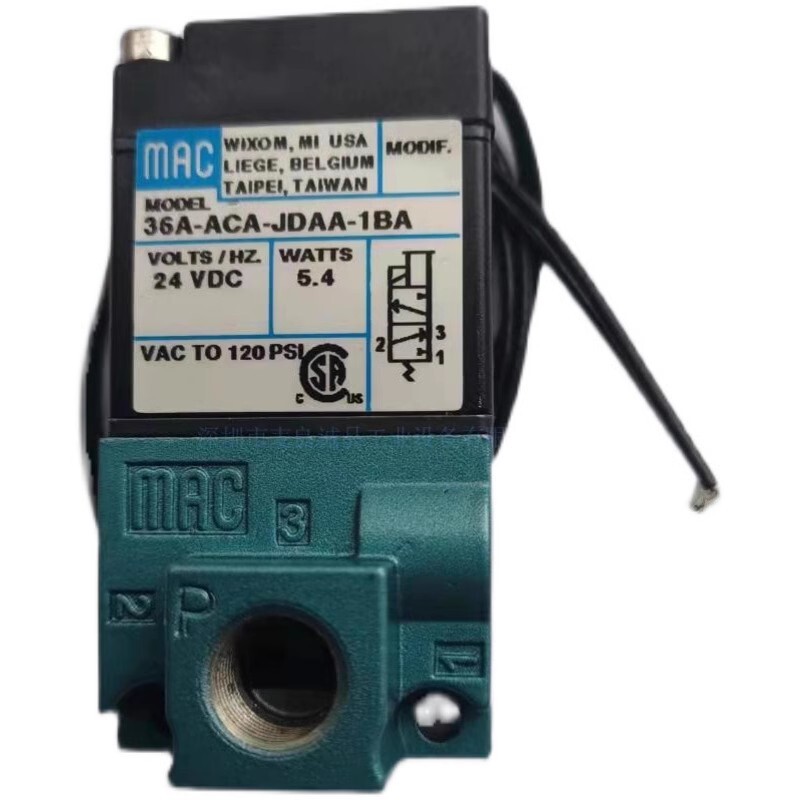 1pcs MAC Solenoid Valve 36A-ACA-JDAA-1BA