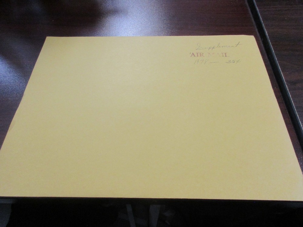 "MINKUS"SUPPLEMENT AIR MAIL  W/FREE SHIPPING!!!