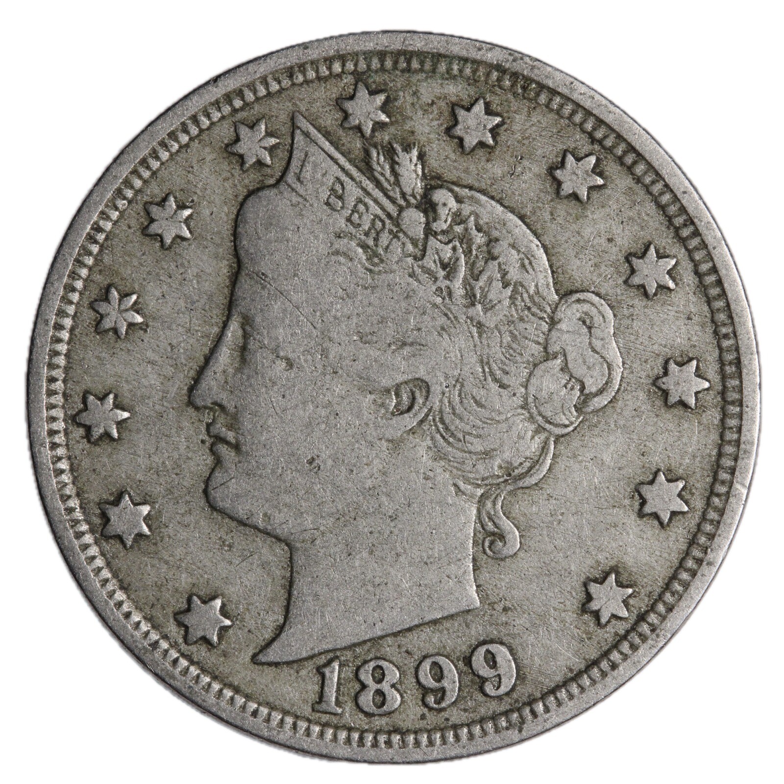 1899 Liberty V Nickel FINE - Complete Your Album!