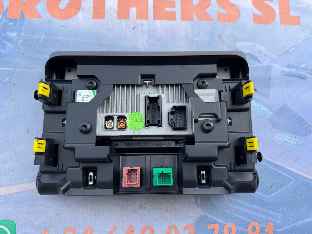 9841656780 98368504ZD CITROEN C3 Multifunction Display