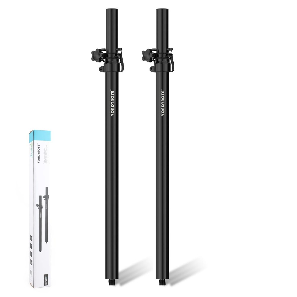 2-Set Speaker Pole for Subwoofer Adjustable M20 35mm Mount Speaker Extender