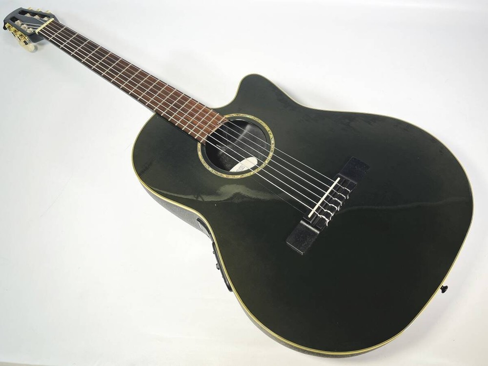 Ovation CC243 Electric Classical Guitar Hard Case