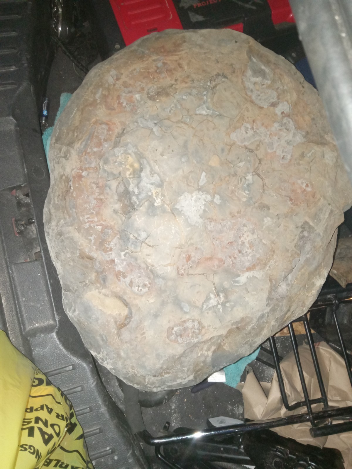 Natural Large Rock Mineral Specimen Surface Features Unpolished