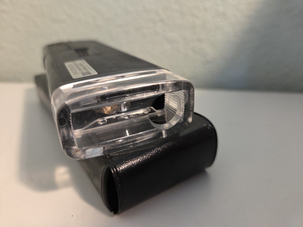 Micronta 30X Lighted Pocket Microscope Magnifying Glass & Case Tested VTG EUC