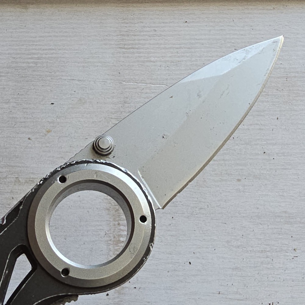 GERBER REMIX FOLDING KNIFE LINER LOCK PART SERRATED BLADE