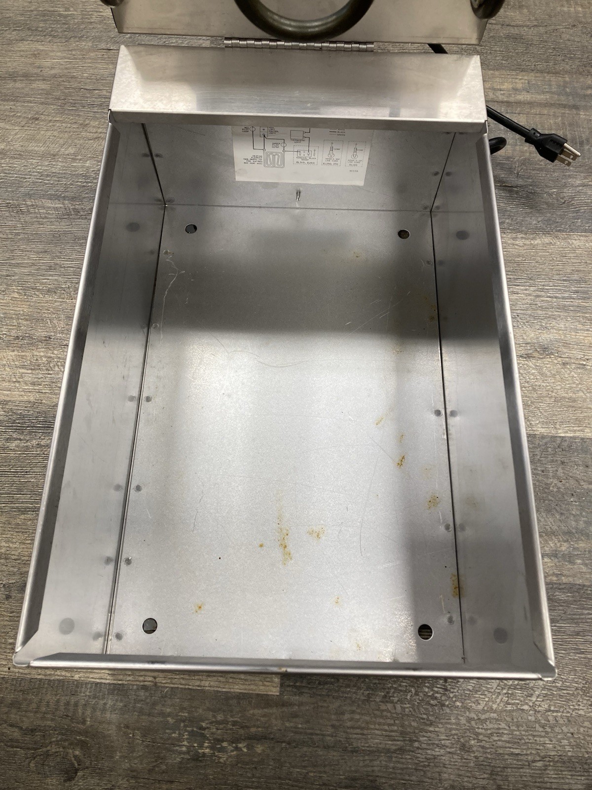 Grindmaster-Cecilware EL - 120 Cecilware Counter Top 15lb Electric Fryer