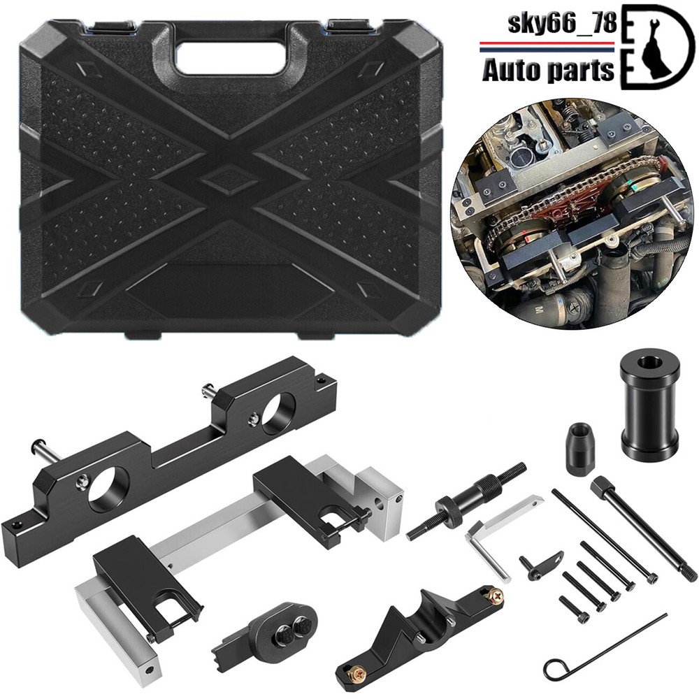 16PCS Engine Camshaft Alignment Timing Locking Tools Kit for BMW N20 N26 Engines