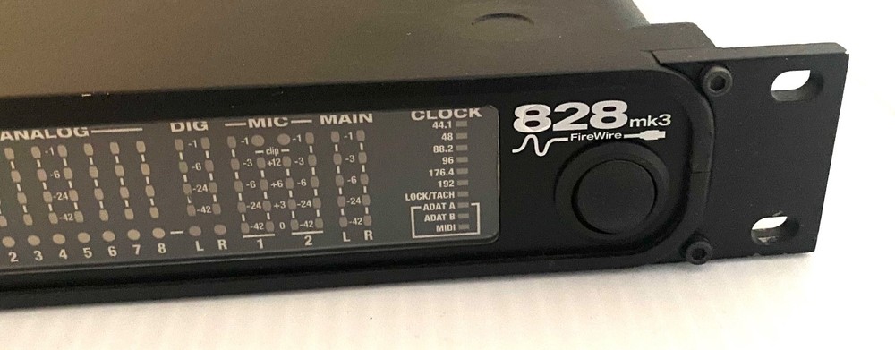 Motu 828mk3 Digital Audio Interface DEAD
