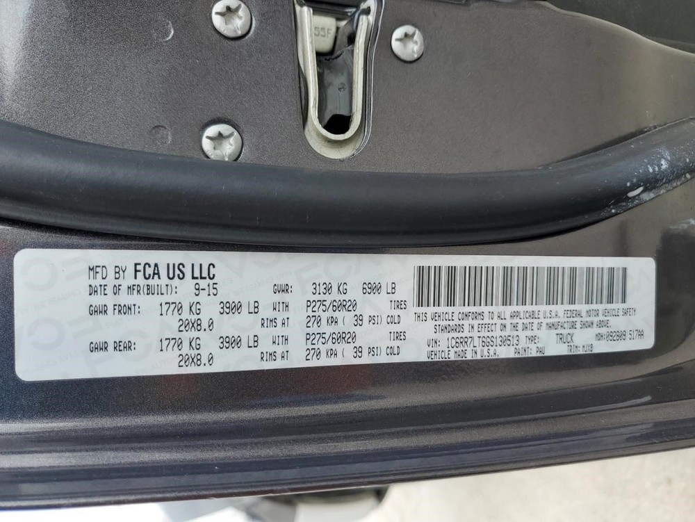 2016 Dodge RAM 1500 Air Shutter