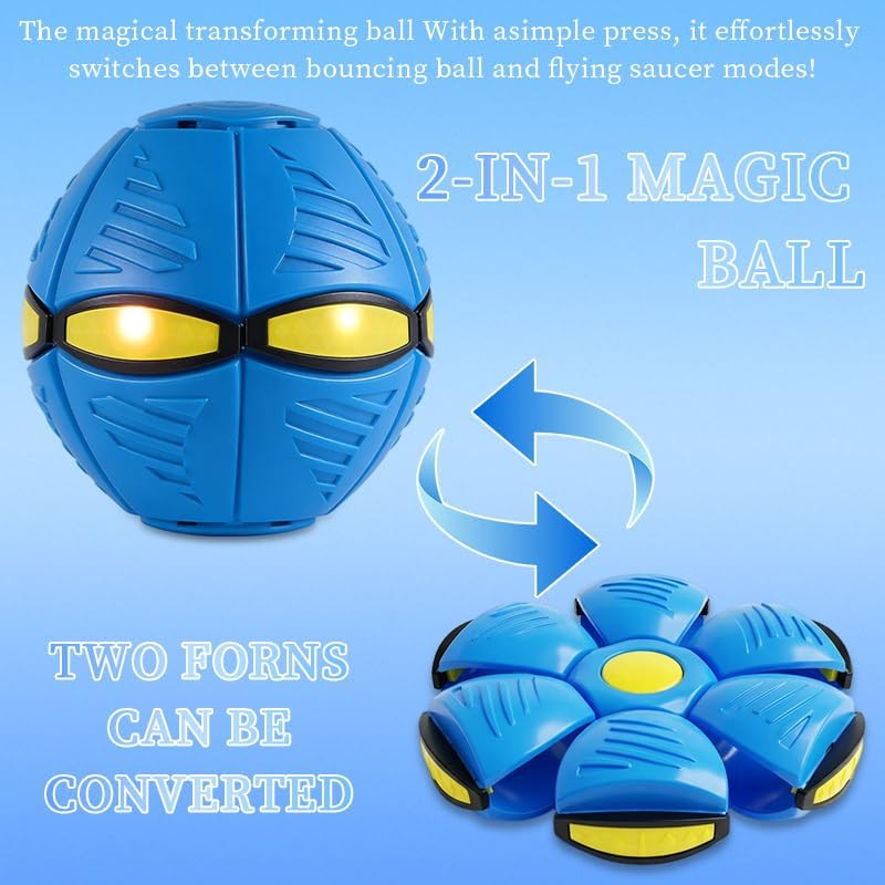 Magic Bouncing Ball Interactive Pop up Balls Dual Form Freely Switchable Toy 6