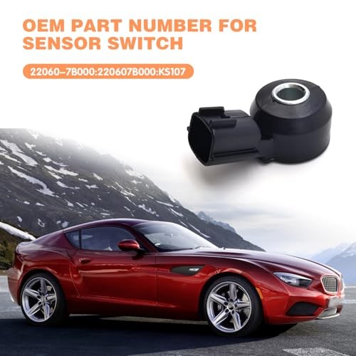 22060-7B000 Knock Sensor, Ignition Knock Detonation Sensor, Compatible with