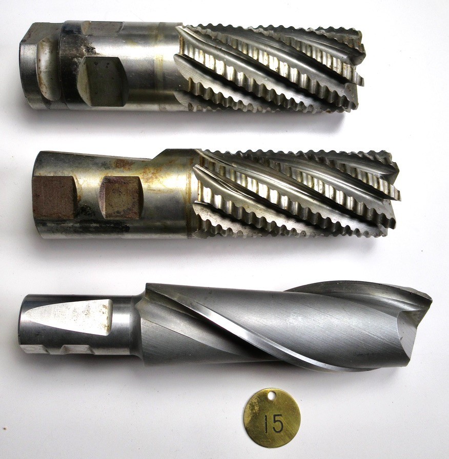 Quantity of 3 - 2 inch End Mills