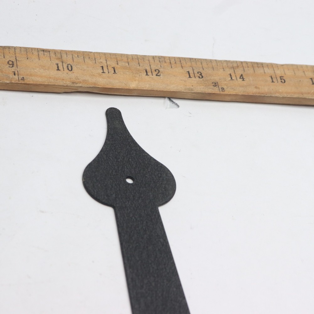 Decorative Garage Door Hardware Strap Hinge Rough Iron 18"