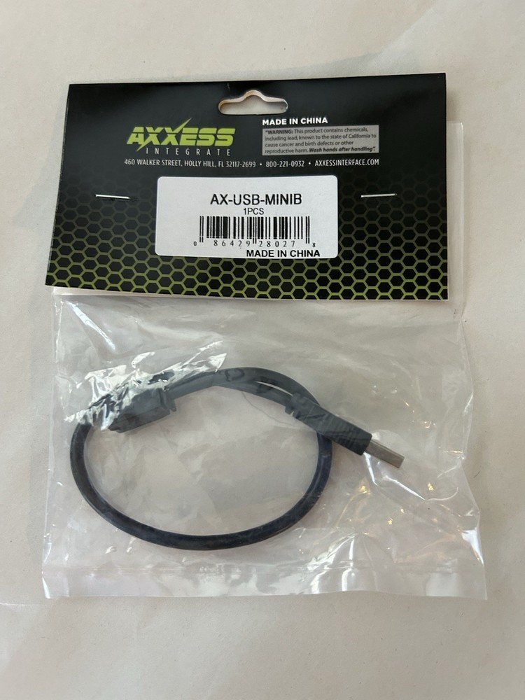 AX-USB-MINIB AXXESS Integrate Adapter Cable