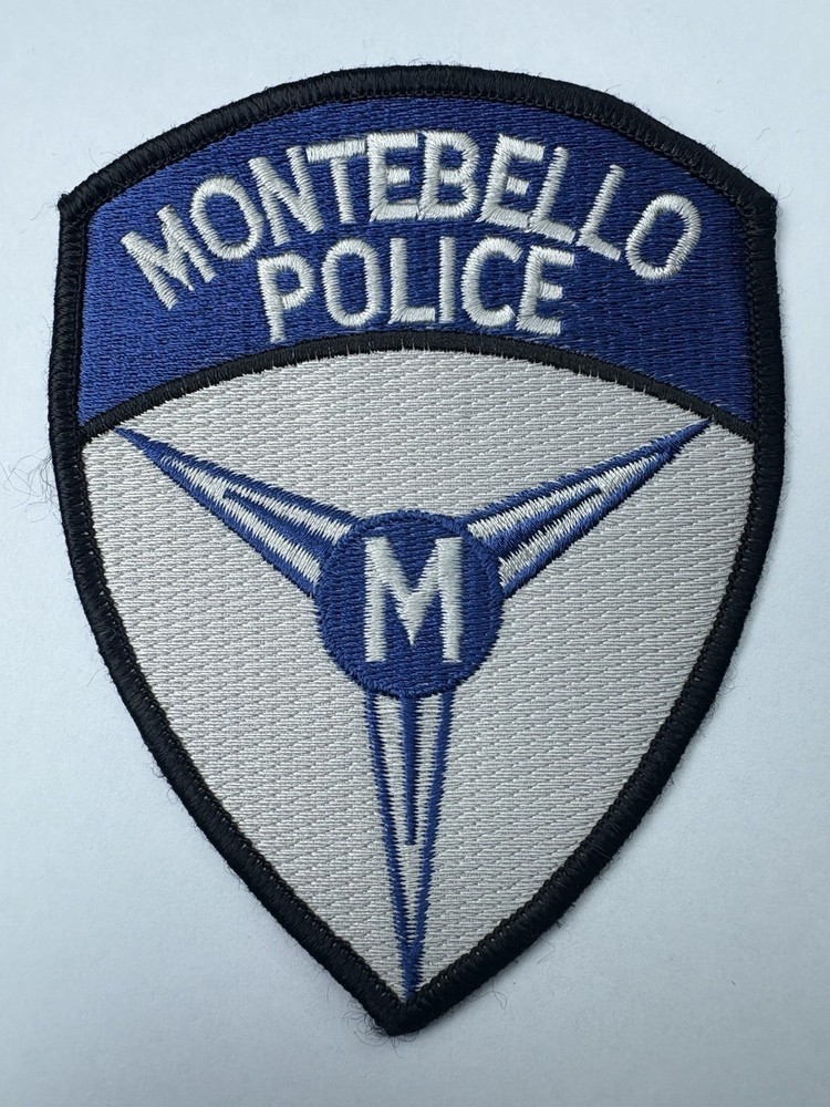 Montibello California Police Patch