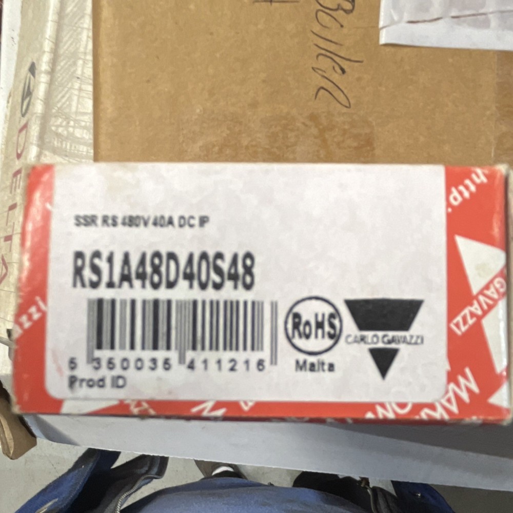 Carlo Gavazzi RS1A48D40S48 Solid State Relay 40A 48V DC Control Equipment