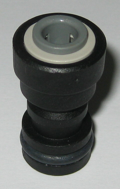 1/4" JG Port Fitting - Flojet 21000197A Pump Adapter with O-Ring - 1 Piece