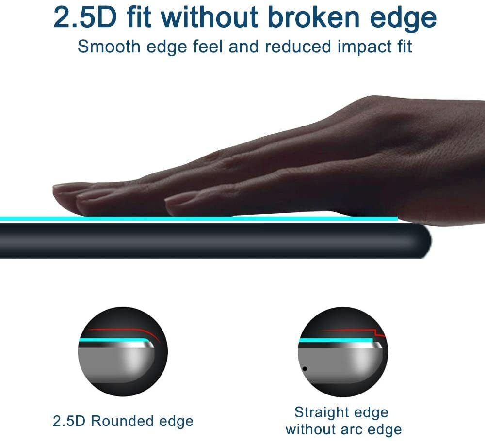 2PCS Glass Screen Protector for Amazon Echo Show 10 (10.1 inch, 3rd Generation)