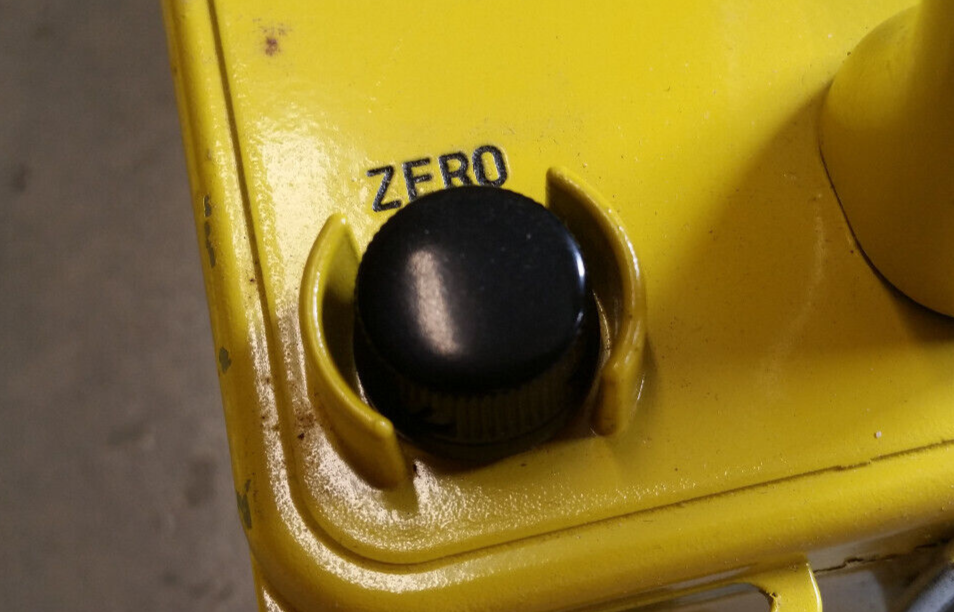 CDV-717 Radiation Detector Zero Selector Switch / Knob Replacement / Repair Part