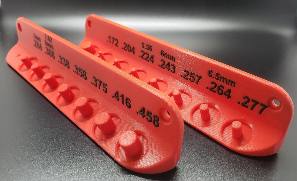 Hornady bullet Comparator Lock N Load 14pc kit Wall Mount.