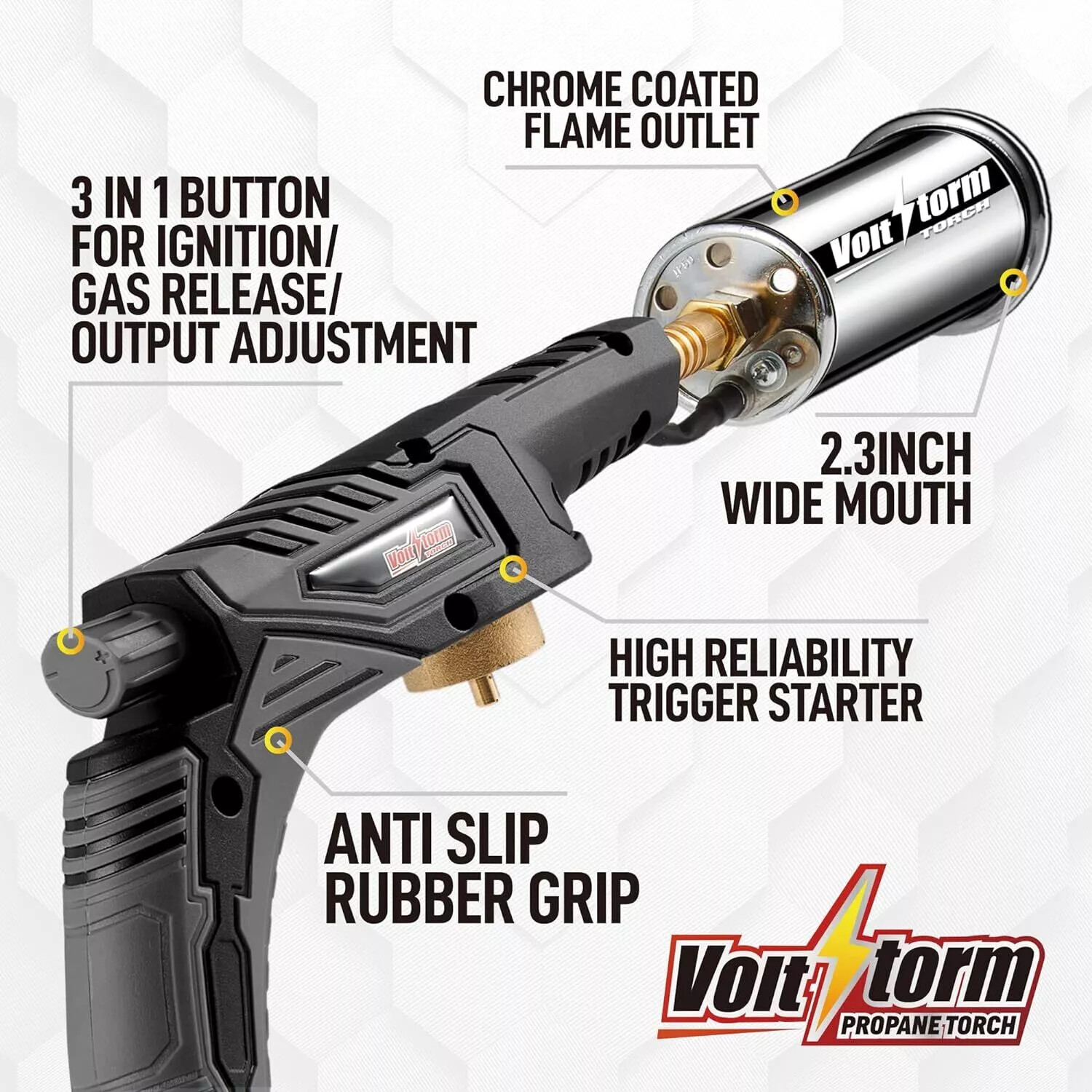 Culinary Propane Torch Kitchen Cooking Grill Gun For Ignite Cooking Barbecue USA