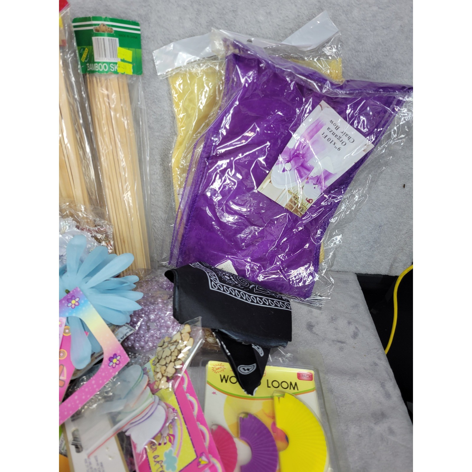 13lbs Craft Supplies Lot Assorted Art Decor Party Supplies Decorating Projects