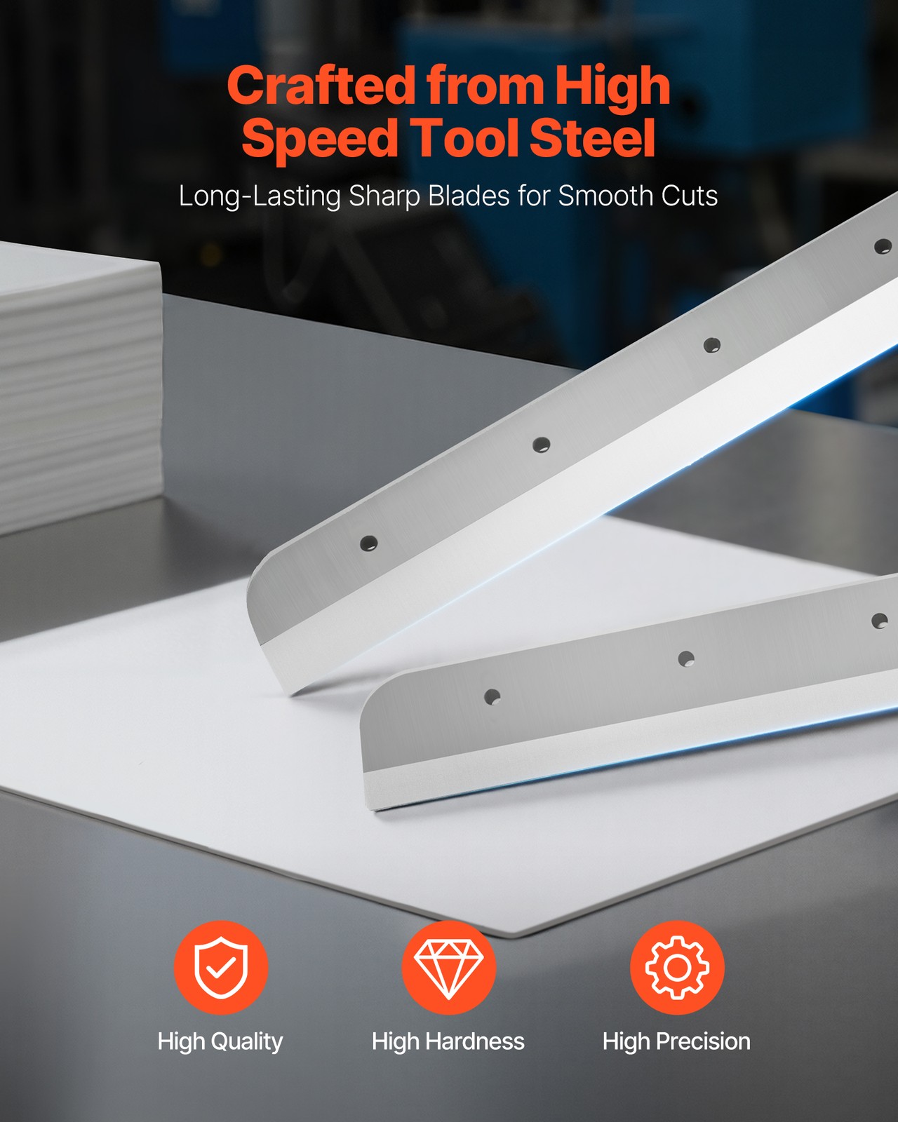 VEVOR Electric Paper Cutter 18.9 in Cutting Width 1.97 in Cutting Thickness