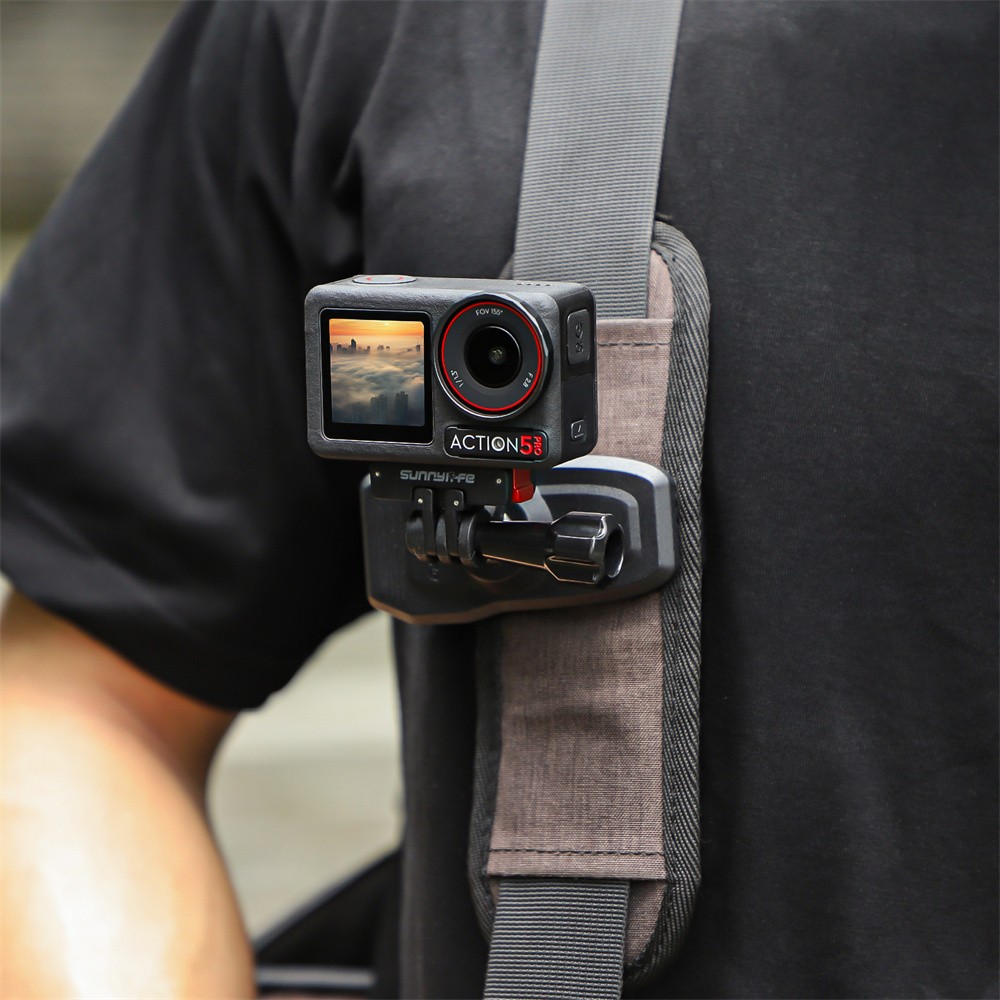 Foldable Magnetic Quick Release Mount Adapter For OSMO ACTION 5 PRO/4/3/2 Camera