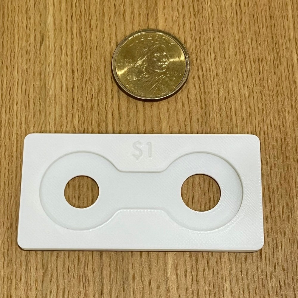Coin Ring Tool: Hole Punch Centering Card