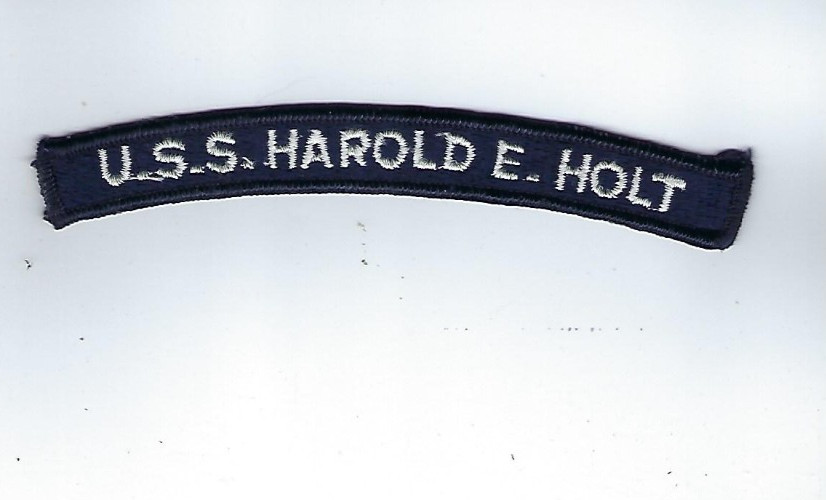 USS Harold E Holt, DE-1074,  US Navy "Rocker"